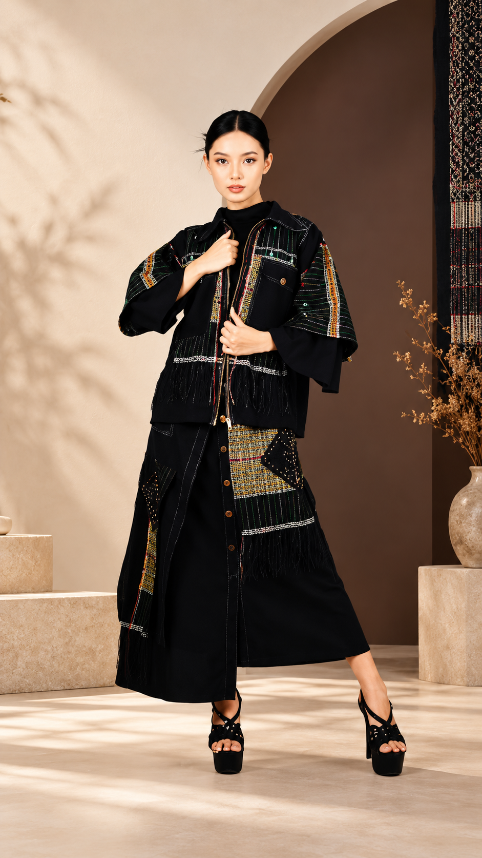Contemporary Silhouettes Rooted in Heritage