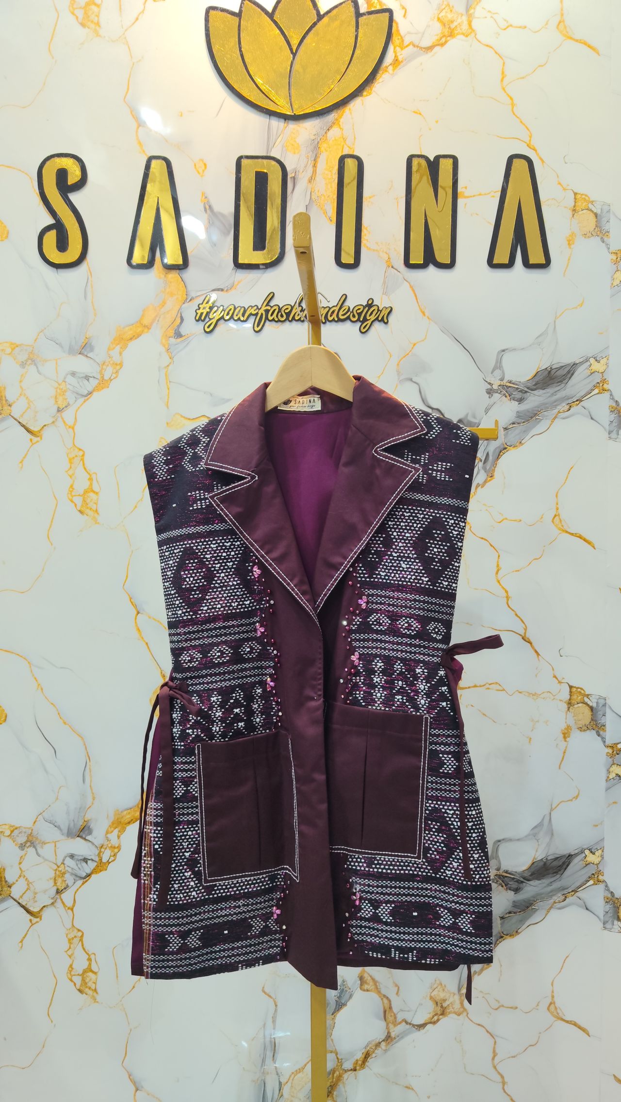 Sadina Ulos Statement Vest Collection